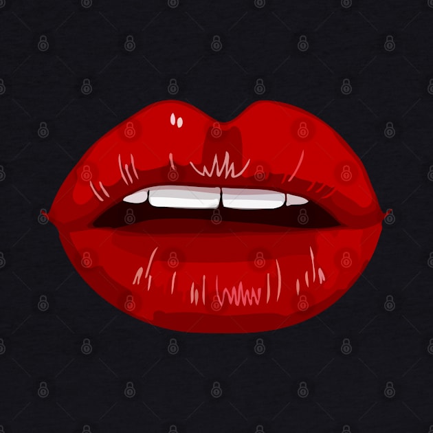 Lips by Teeeshirt